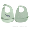 Food Grade Waterproof Silicone Bibs for Baby Bibs